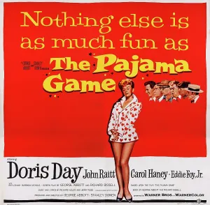 Images Dated 19th December 2014: THE PAJAMA GAME, US poster art, Doris Day, 1957