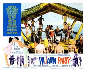 Swimsuit Prints: PAJAMA PARTY, (Annette Funicello)