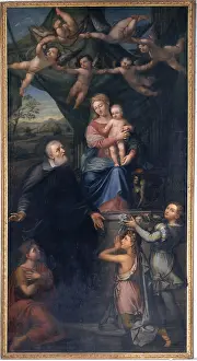 Winged Prints: Pala Pietro, Saint Philip Neri exhorting the youth to pray the Virgin