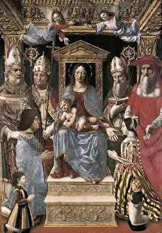 Quattrocento Prints: PALA SFORZESCA, Master of the (15th c)