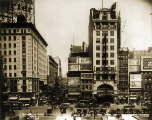 Vaudeville Prints: Palace Theatre, New York City, built by vaudeville impresario Martin Beck in 1913