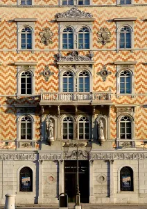 Balcony Prints: Palazzo Gopcevich Trieste, by Giovanni Berlam