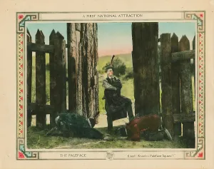 Feather Prints: THE PALEFACE, lobbycard, Buster Keaton, 1922