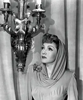 Cowl Neck Prints: THE PALM BEACH STORY, Claudette Colbert, 1942
