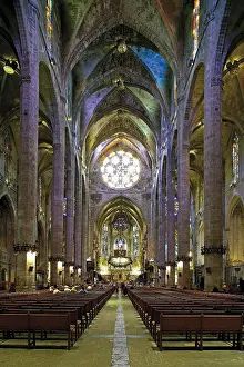 Colonnade Prints: Palma de Majora Cathedral. ca. 1230-1613