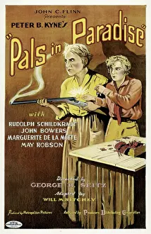 Marguerite Prints: PALS IN PARADISE, from left: May Robson, Marguerite De La Motte, 1926