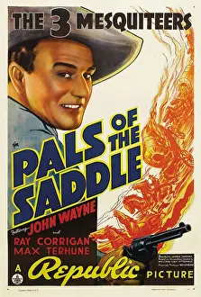 1938 Movies Prints: PALS OF THE SADDLE, John Wayne, 1938