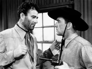 Hands Up Prints: PALS OF THE SADDLE, John Wayne (left), 1938