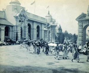 Images Dated 3rd December 2008: Pan-American Exposition. A parade of African participants