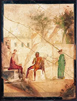Expectation Prints: Pan and the Nymphs, by unknown artist