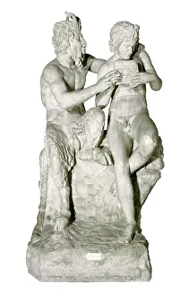 Roman Myths Prints: Pan and Olympus. 4th-2nd c. BC