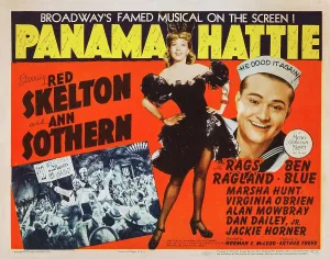 Skelton Prints: PANAMA HATTIE, US lobbycard, Ann Sothern, Red Skelton, 1942