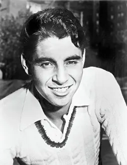 Champion Prints: Pancho Gonzales, tennis player in 4/25/1950. Courtesy: CSU Archives/Everett Collection