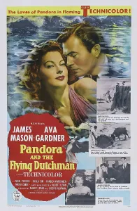5epcx Prints: PANDORA AND THE FLYING DUTCHMAN, from left: Ava Gardner, James Mason, 1951