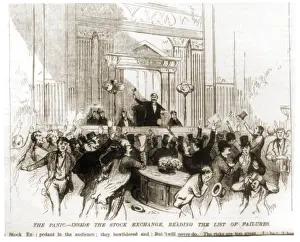 Wall Street Prints: The panic inside the New York Stock Exchange during the reading of the list of bank failures