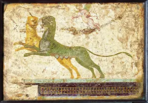 Jump Prints: Panthers on Architectures, by unknown artist