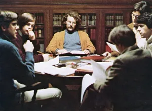 College Prints: THE PAPER CHASE, Timothy Bottoms, (center), 1973
