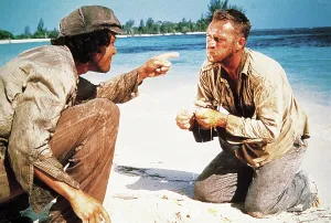 Shore Prints: PAPILLON, Gregory Sierra, Steve McQueen, 1973