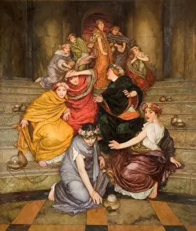 English Prints: Parable Of The Wise And Foolish Virgins