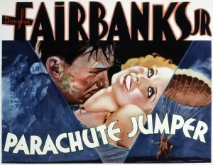 Images Dated 28th February 2008: PARACHUTE JUMPER, Douglas Fairbanks, Jr. Bette Davis, 1933