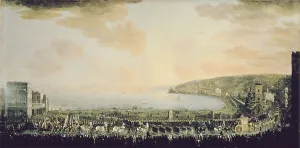 Absolutism Prints: Parade of Charles VII of Naples (future Charles III of Spain) in PiedigrottaNaples