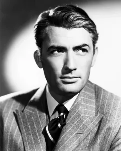 Pinstripe Suit Prints: THE PARADINE CASE, Gregory Peck, 1947