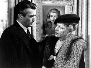 Veiled Hat Prints: THE PARADINE CASE, from left, Gregory Peck, Ethel Barrymore, 1947
