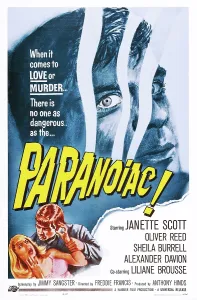 Images Dated 18th November 2013: PARANOIAC, US poster art, top: Oliver Reed, 1963