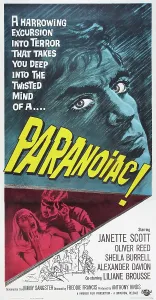 Images Dated 17th June 2013: PARANOIAC, top: Oliver Reed on poster art, 1963