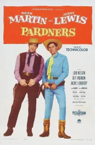 Images Dated 26th April 2014: PARDNERS, l-r: Dean Martin, Jerry Lewis on poster art, 1956