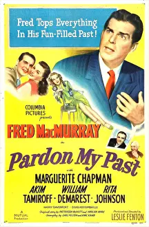2lmpy Prints: PARDON MY PAST, US poster, top from left: Fred MacMurray