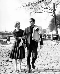 Strolling Prints: PARIS BLUES, from left, Joanne Woodward, Paul Newman, 1961