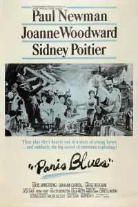 Louis Prints: PARIS BLUES, US poster art, right