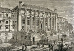 Large Window Prints: Paris. Court Justice in 19th c