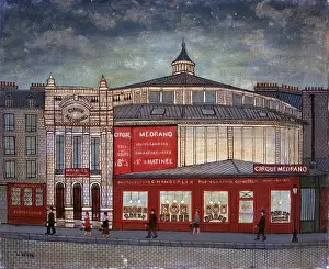 Banner Prints: Paris Montmartre: The Medrano Circus (Paris Montmartre: cirque Medrano)