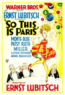 Balloons Prints: SO THIS IS PARIS, poster art, 1926