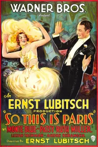 Showgirl Prints: SO THIS IS PARIS, US poster art, from left, Lilyan Tashman, Monte Blue, 1926