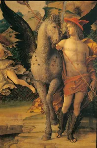 Medium Length Hair Prints: Parnassus, by Andrea Mantegna, 1497 about