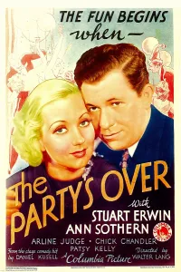 2009 Prints: THE PARTY'S OVER, from left: Ann Sothern, Stuart Erwin on midget window card, 1934