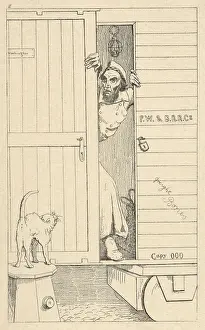 Etching Prints: PASSAGE THROUGH BALTIMORE, by Adalbert John Volck, 1861-63
