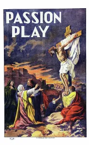 Cross Prints: PASSION PLAY, US poster art, 1908