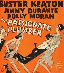 Durante Prints: THE PASSIONATE PLUMBER, caricatures of left: Jimmy Durante