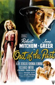 Kiss Prints: OUT OF THE PAST, Jane Greer, Robert Mitchum, Virginia Huston, 1947