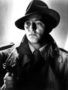 Raincoat Prints: OUT OF THE PAST, Robert Mitchum, 1947
