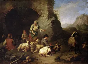Pastoral Prints: Pastoral Scene, by Francesco Londonio