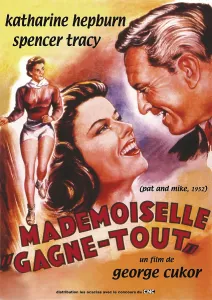 French Poster Prints: PAT AND MIKE, (aka MADEMOISELLE GAGNE-TOUT)