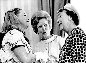 Widows Prints: Pat Nixon, introduces Martha Mitchell (left)