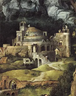 Flemings Prints: Patinir, Joachim (1480-1524). Rest on the Flight into Egypt