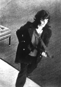 Hearst Prints: Patricia Hearst in bank security photo