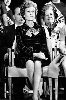 Control Prints: Patricia Nixon, is impeccable in posture and dress during her husband's campaign speech